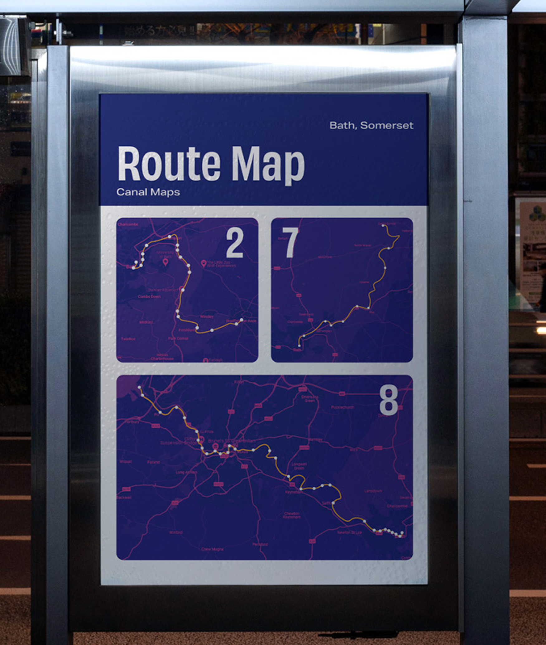 Bold Bus Stop Design